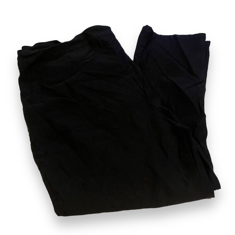 Modcloth Black Side Zip Work Pants Size 3X Stretchy Trousers Business Casual
